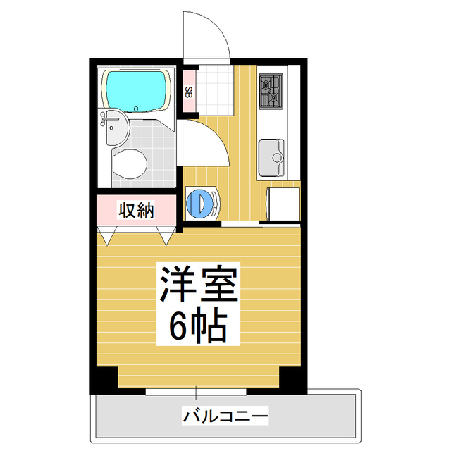 アスパイヤー下條の間取り