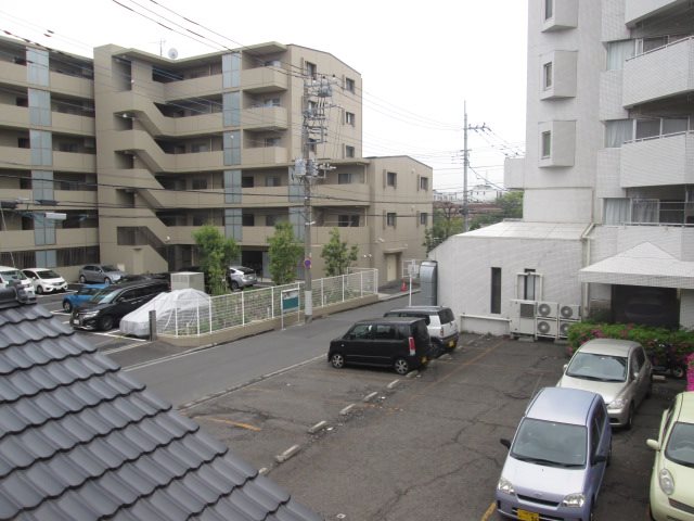 【川崎市中原区新城中町のマンションの眺望】