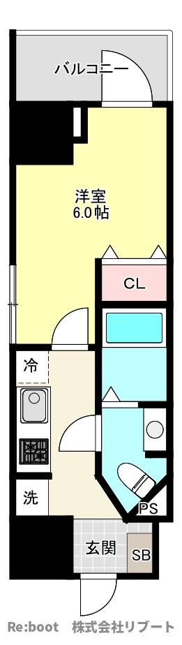 Alivis船橋Eastの間取り