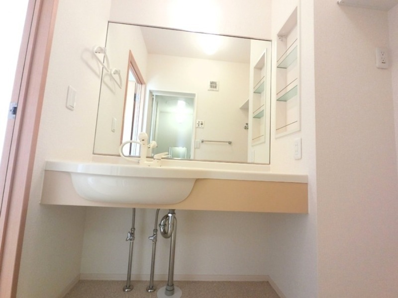 洗面設備　図面と現状に相違がある場合には現状を優先