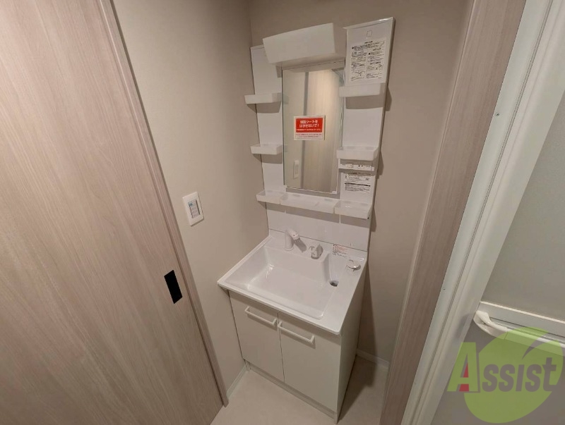 洗面設備　シャンプードレッサーで身支度もラクラクです！