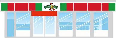 コンビニ　サンクス春日下白水店（コンビニ）まで449m