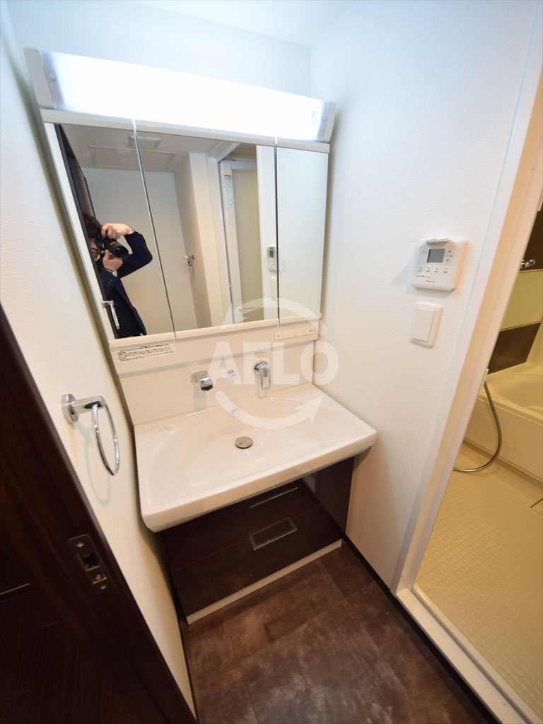洗面設備　S-RESIDENCE淀屋橋　洗面化粧台