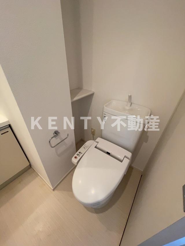 トイレ　ゆったりとした空間のトイレです