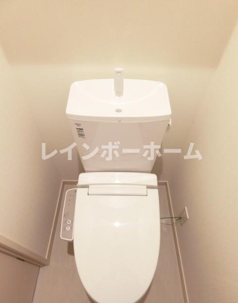 トイレ　ゆったりとした空間のトイレです