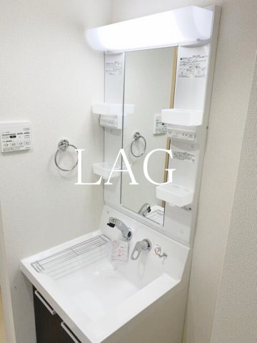 洗面設備　洗面台です。