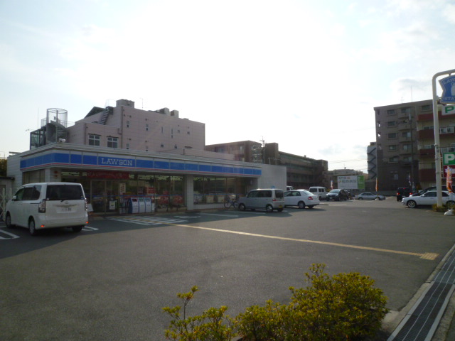 コンビニ　ローソン箕面稲店（コンビニ）まで375m