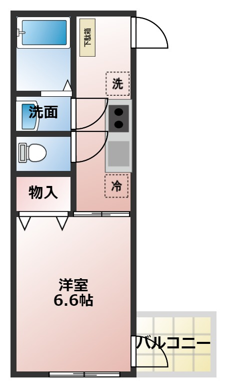 フィオーレ板橋の間取り写真