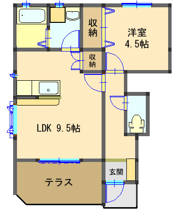 ラプロシェの間取り