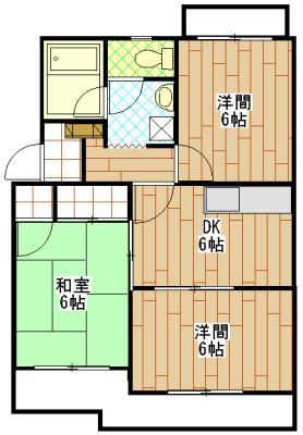 サリーナ浜北の間取り