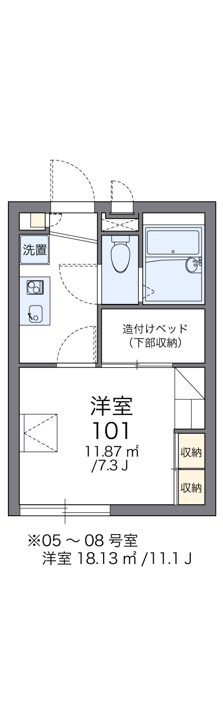 ラボールIの間取り