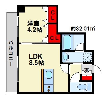 urban corners（アーバンコーナーズ）の間取り