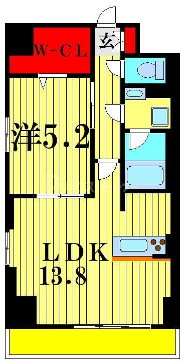 クレストソシアの間取り