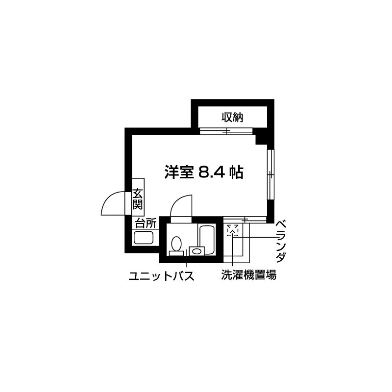 ウィッシュ河原町の間取り