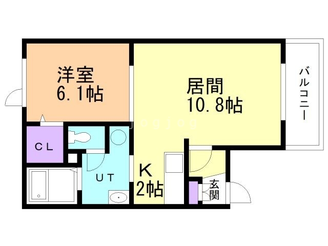 アレーズ１６１の間取り