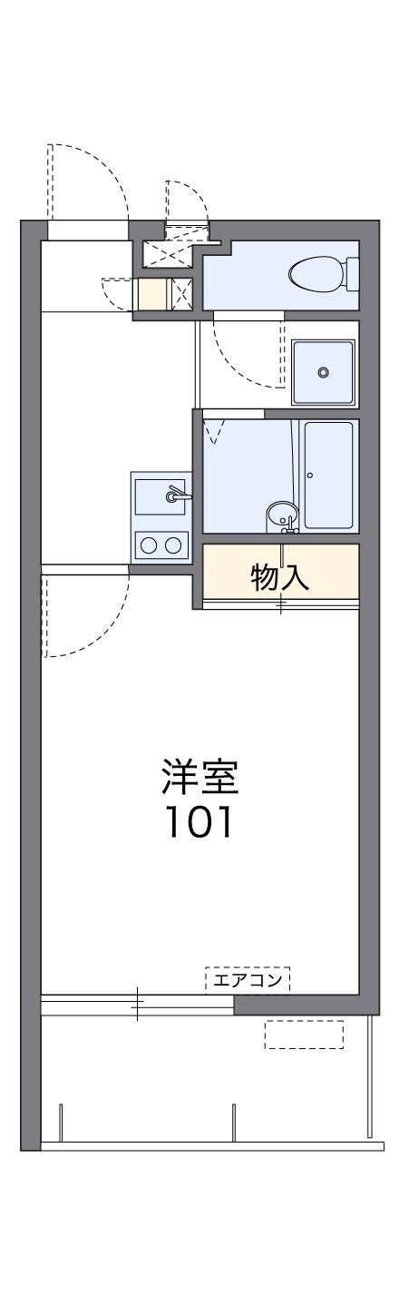 アユトール上原の間取り