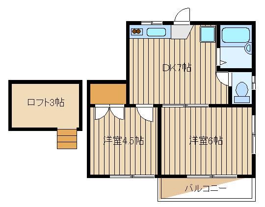 パークサイドハイツの間取り