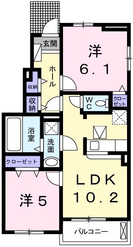 フリーデIIの間取り