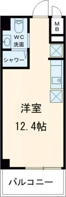 尼崎市北城内のマンションの間取り