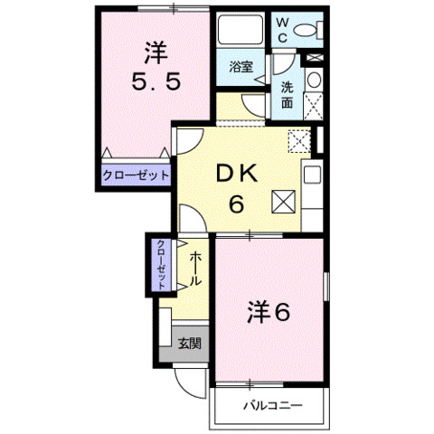 サンリット・Ｍの間取り