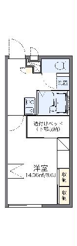 レオパレストキの間取り