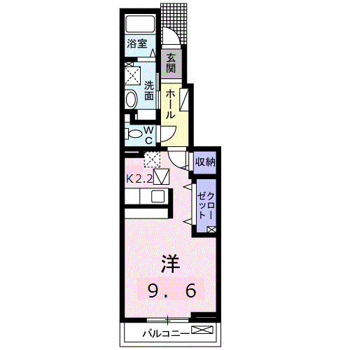 ペンタスの間取り