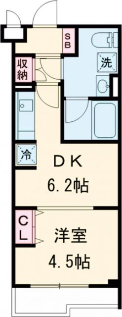 アルティザ上野毛の間取り