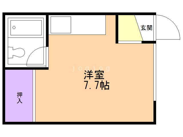 コーポ曙の間取り