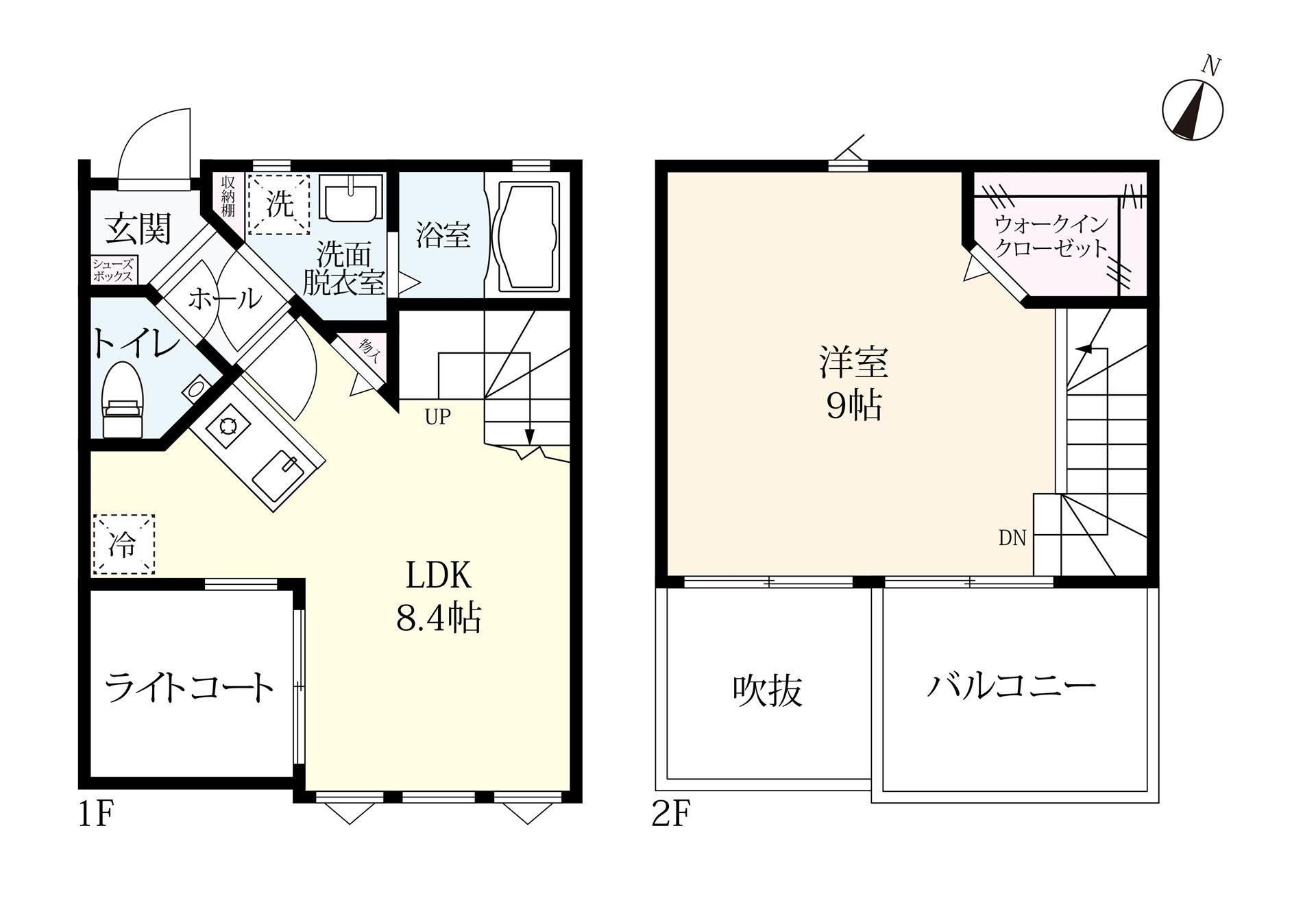 プレミアムアイランド上峰VIの間取り