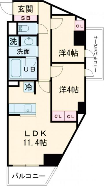 アーバンパーク高井戸の間取り