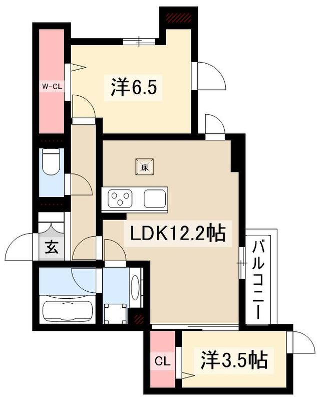 D-Solis上社の間取り