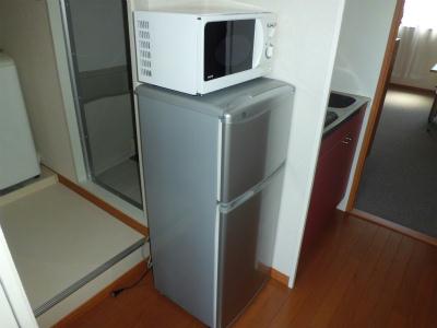 その他　冷蔵庫と電子レンジ。