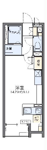 レオネクストカーサカメヤマの間取り