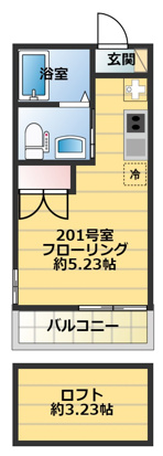 ベイルーム瀬戸の間取り