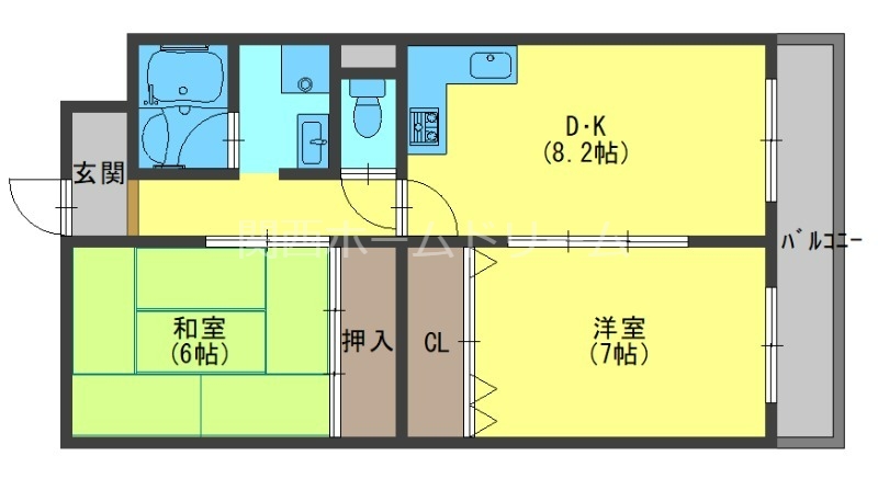 【マンションＴ＆Ｔの間取り】