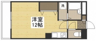 倉敷市美和のマンションの間取り