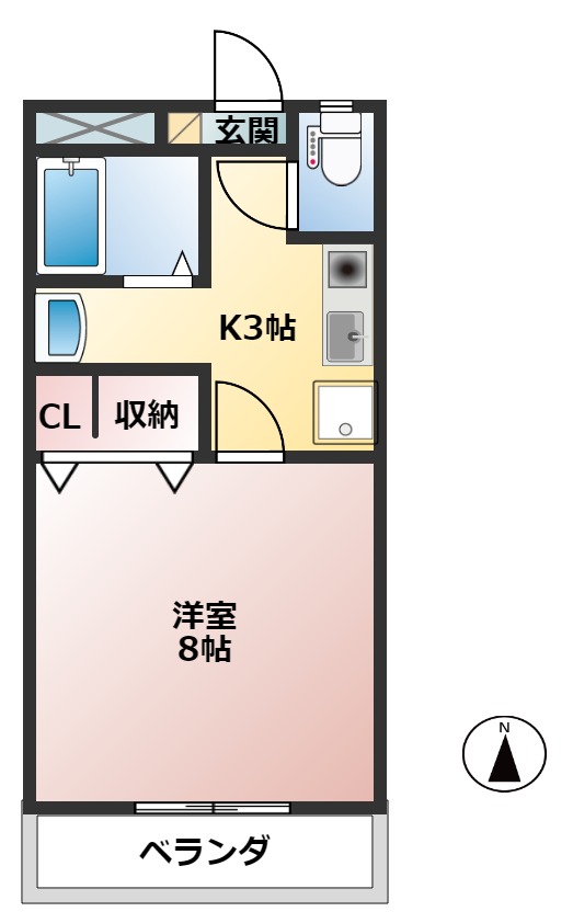 グレートマンションAMの間取り