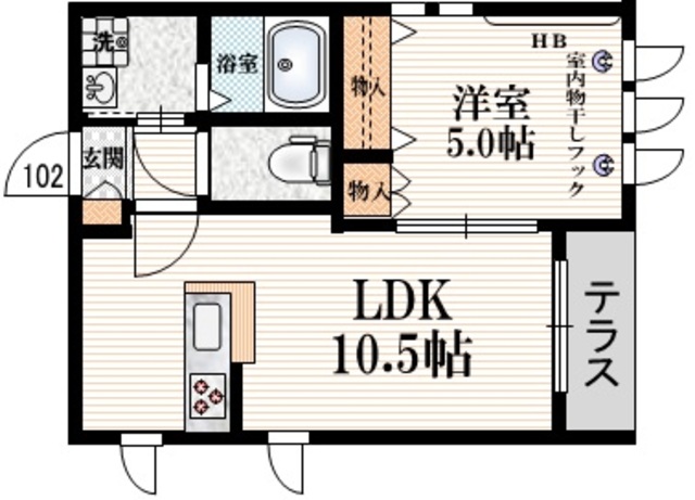 Ｎヴィラージュの間取り