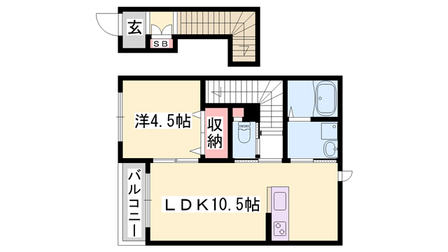 アイメゾン東山の間取り