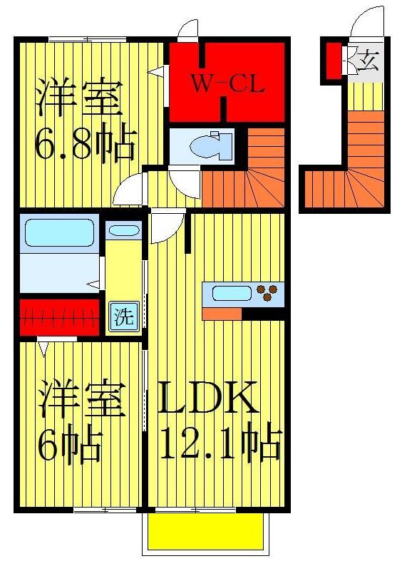 フォレスト五香の間取り