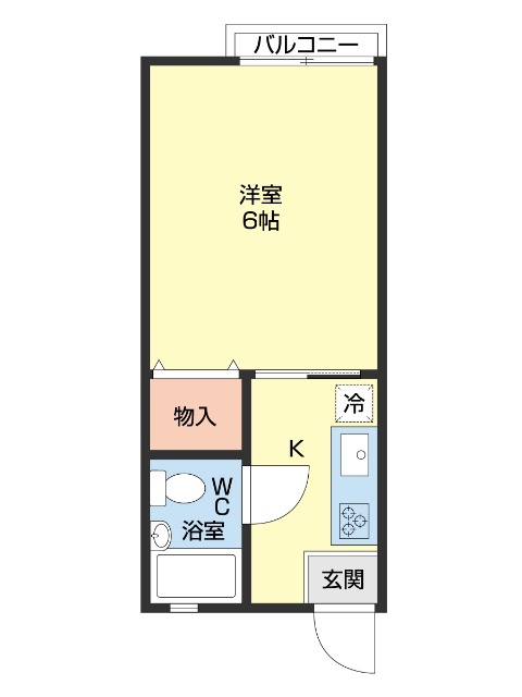 ハイツＫＡＳＳＡＮの間取り