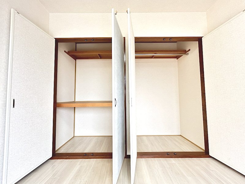 収納　写真は102号室です（参考）