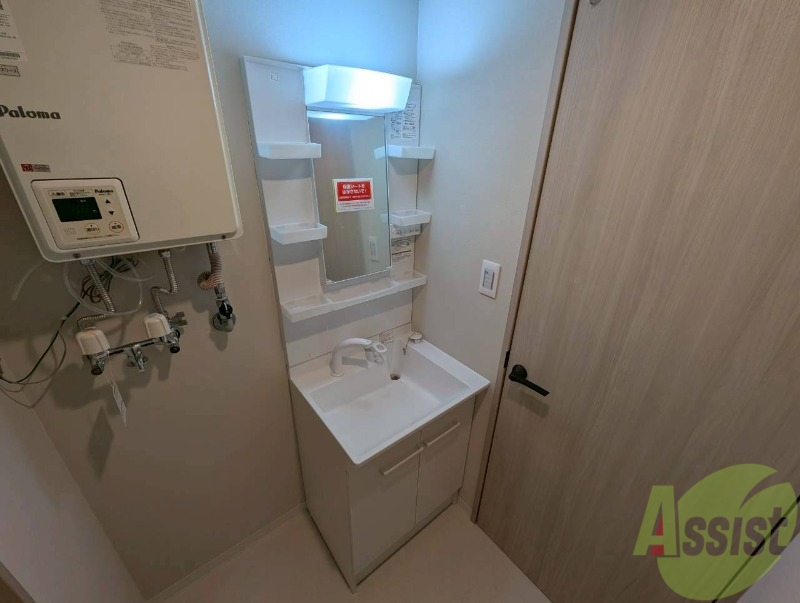 洗面設備　シャンプードレッサーで身支度もラクラクです！