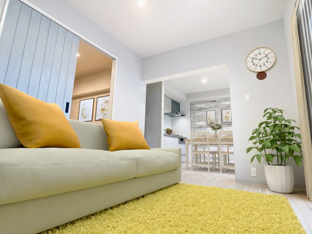 居室・リビング　家具類はイメージです