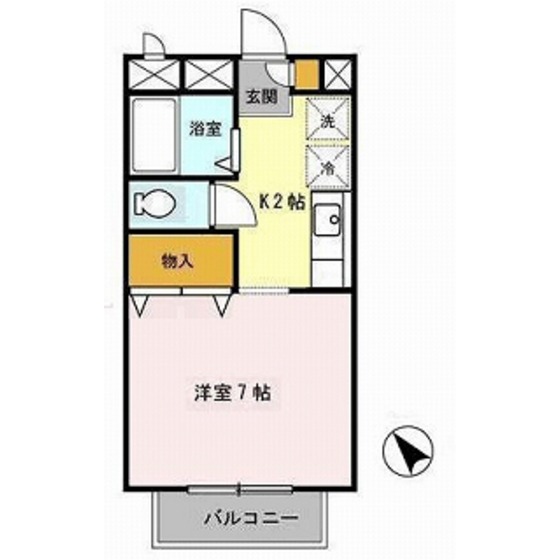 マロンクレール_間取り_0