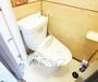 トイレ　清潔感のあるトイレです。