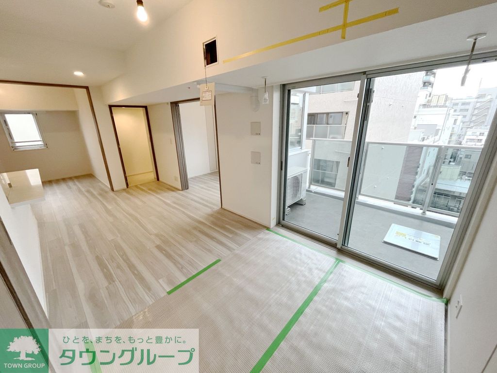 居室・リビング　7階の眺望写真蒲田周辺マンションの中で最も周辺環境が整って…