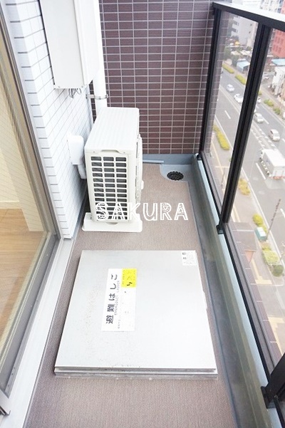 バルコニー　便利で嬉しいバルコニー付きです♪