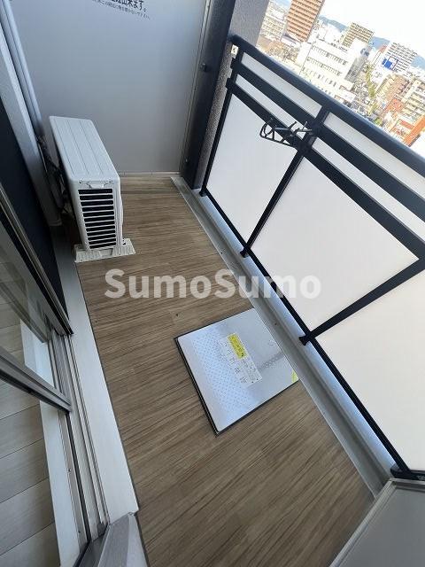 バルコニー　落ち着いた時間を過ごせるバルコニーです