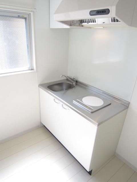 キッチン　システムキッチン・窓有